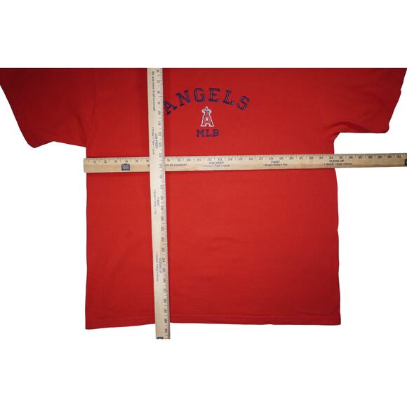 Vintage Angels MLB Lee Sport Red Graphic T-Shirt Men’s XL - Picture 3 of 5